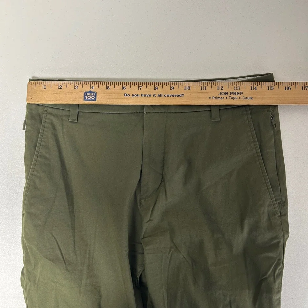 Birddogs Khaki Pants Mens 30x32 Olive Green Stretch Chino